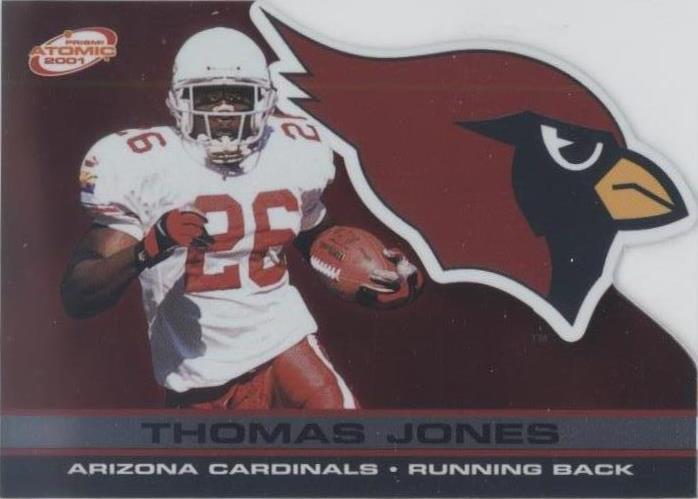 2001 Pacific Prism Atomic Thomas Jones #2 - 1 of 2