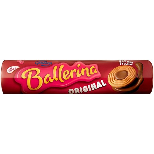 Ballerina Original Nougat Creme Cookies (4x205 gram) Made in Sweden - Bild 2 von 2
