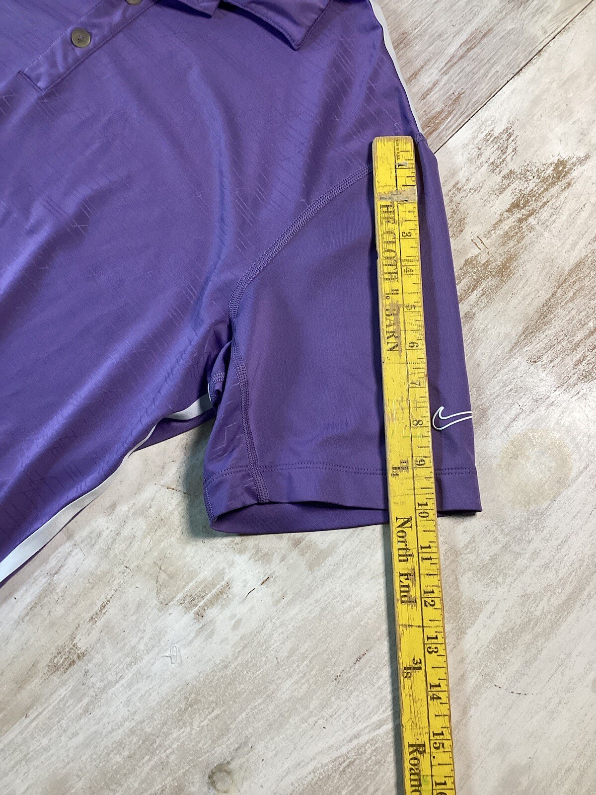 Nike Golf Short Sleeve Purple Collared Shirt Men’s Medium Business Casual thumbnail 10