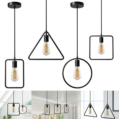 LED Quadrat/Dreieck/Kreis/Rechteck Hänge Leuchte Decken Leuchte Modern Pendan