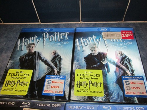 HARRY POTTER BLU-RAY MOVIE LOT 2 X HARRY POTTER AND THE HALF-BLOOD BROTER + - Picture 2 of 5