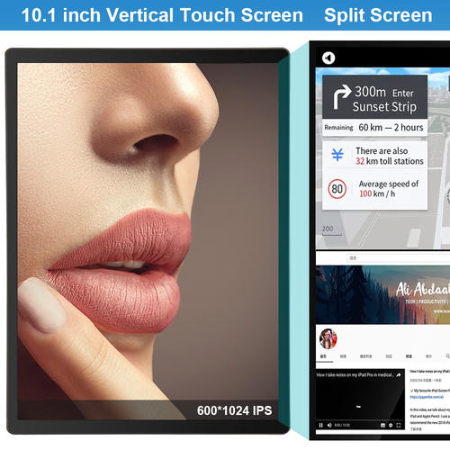 10.1" 2 Din Car Stereo Radio Android 13 GPS WiFi Vertical Touch Screen FM Player - Picture 7 of 16
