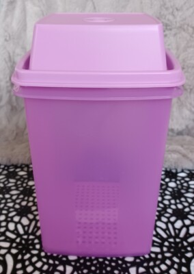 TUPPERWARE PURPLE/LAVENDER PICK-A-DELI 3-PIECE CONTAINER 8-CUP CAPACITY 1560-2