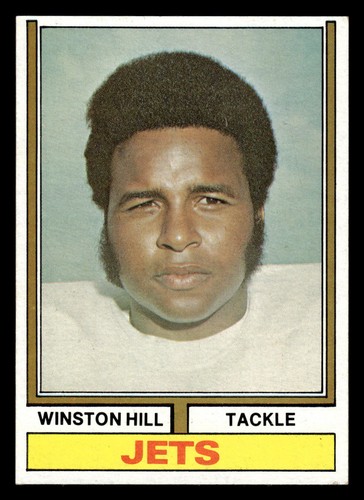 1974 TOPPS PARKER BROTHERS PRO DRAFT #15 WINSTON HILL NM