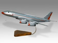 Convair 990A American Airlines Desk Wood Airplane New Model Small Scale 1/130