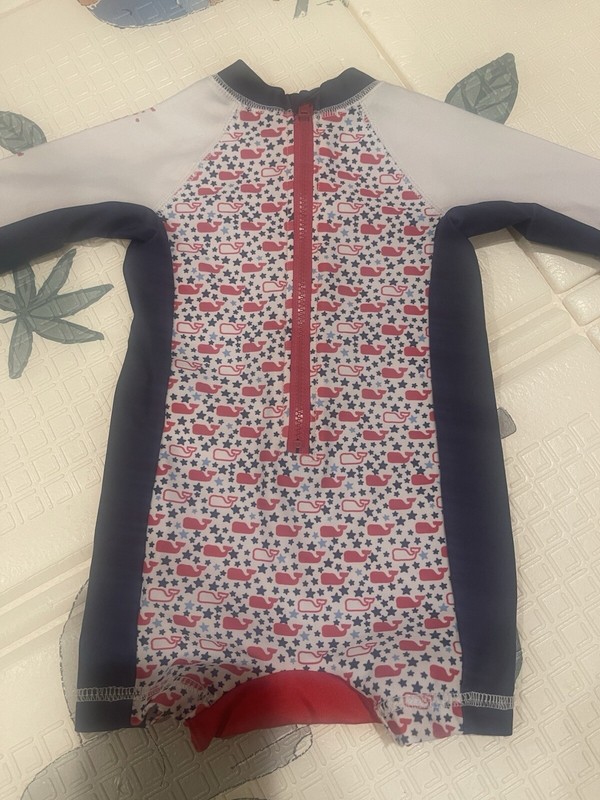 Vineyard Vines Baby Rashguard Swimsuit — Size 3-6 Months