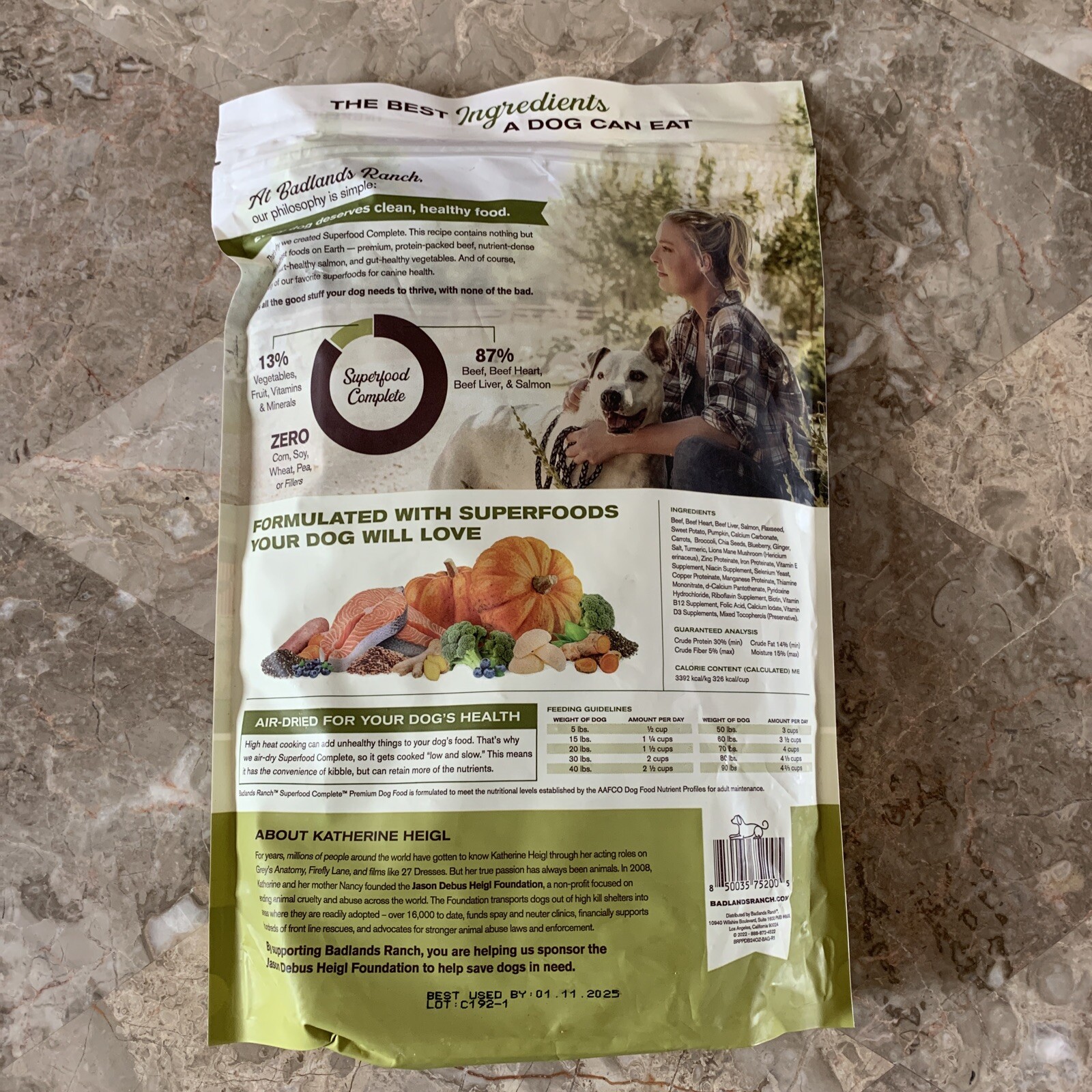 Badlands Ranch Beef Salmon Superfood Complete 24 oz. bag