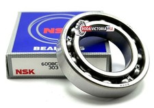 NSK JAPAN 6008 C3 DEEP GROOVE BALL BEARING, OPEN TYPE, NO SEALS 40x68x15 mm