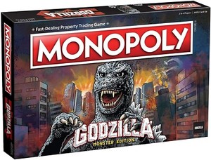 Godzilla Monopoly Board Game Brand New