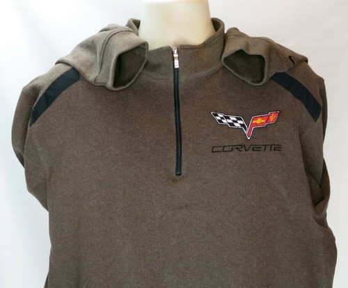 Men's Nike Golf Corvette Pullover Size L Brown 1/4 Zip Long Sleeve Dri-Fit NWOT - Picture 10 of 10