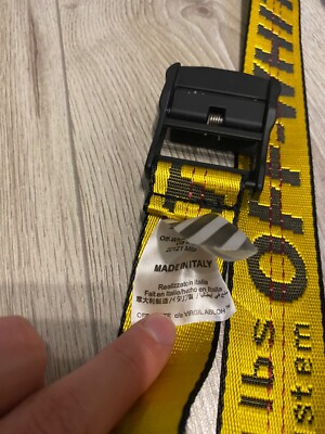 Off-White Industrial Belt | eBay