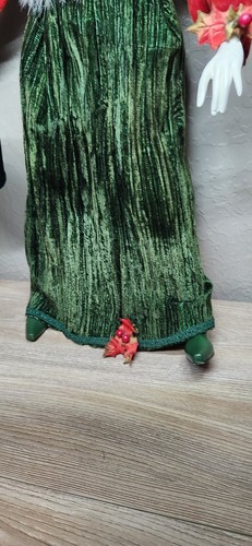 Anthropomorphic Tall Standing Dog Poodle Christmas Carol Figurine 26" *Read* - Picture 15 of 24