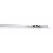 Lee's Thinwall PVC Rigid Tubing 3/16 inch x 3 Foot For Aquarium Pumps - 6 Pack
