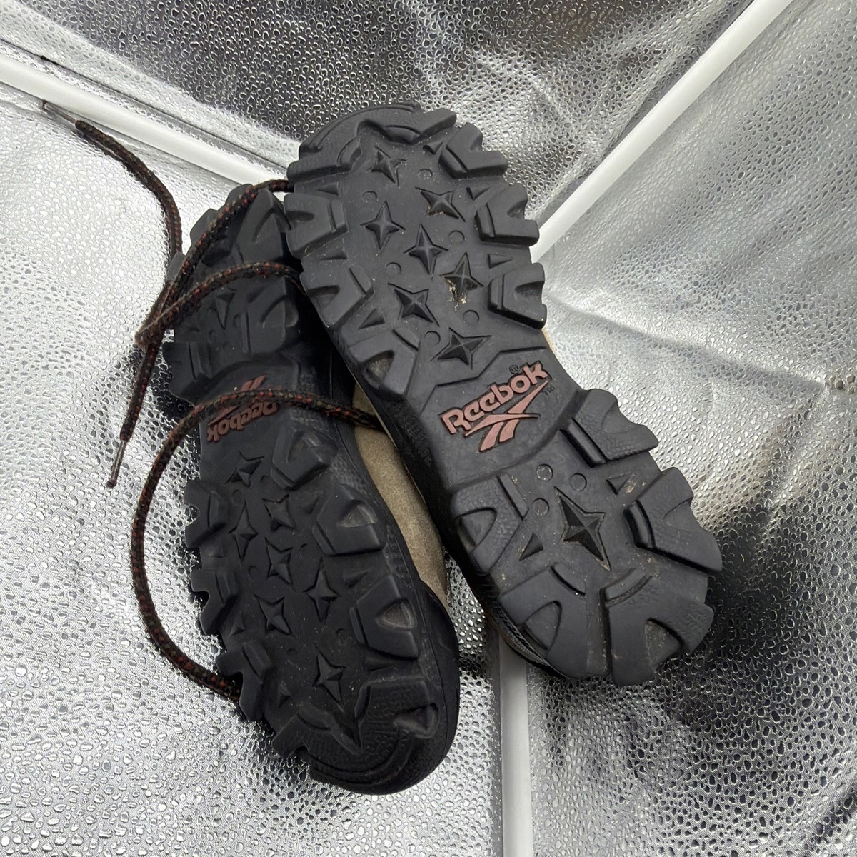 Reebok Women's Suede Leather Hiking Boots Size 8 RA503pck View 5