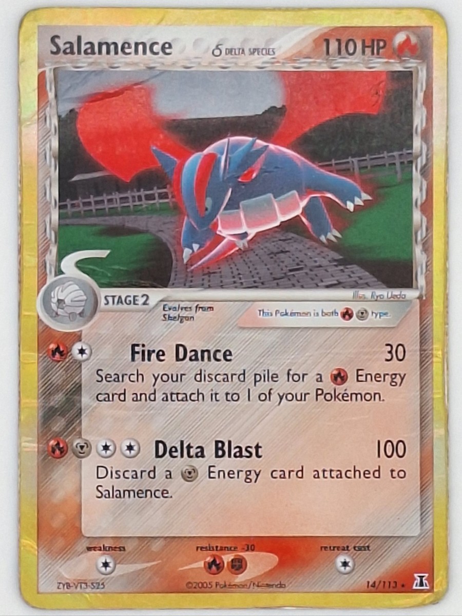 Salamence 14/113 Pokemon - Holo EX Delta Species HP | eBay