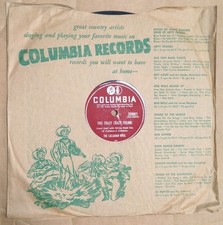 Callahan Bros. COUNTRY 78  This crazy crazy feeling / Blue letters  VG+ Columbia