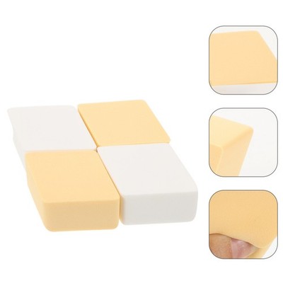 4 Pcs Make-up-schwamm Für Foundation Gesichts -Make Die Stiftung