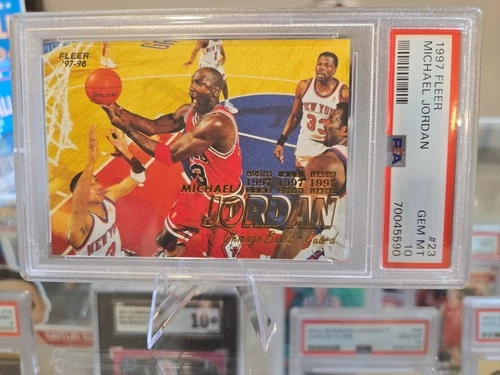 1997 Fleer - Michael Jordan #23 PSA 10🔥