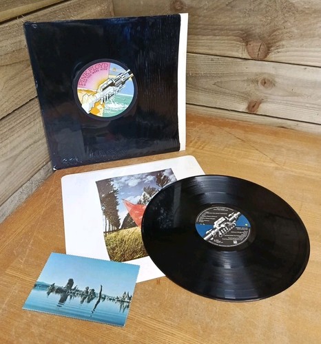 Pink Floyd Wish You Were Here A1/B1C (Variante 3) 1st Press SHVL 814 + Postkarte - Bild 1 von 12