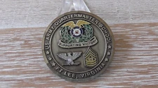 US Army Quartermaster School 23rd Quartermaster Brigade CDR Challenge Coin #D326