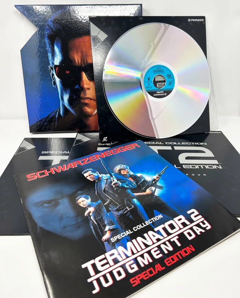Terminator 2 Judgment Day Special Edition JAPAN Laserdisc Box set PIL-180 Obi - Image 3 of 3