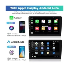 10" Android 13 Car Stereo w/Wireless Carplay Android Auto fit for Dodge Grand...