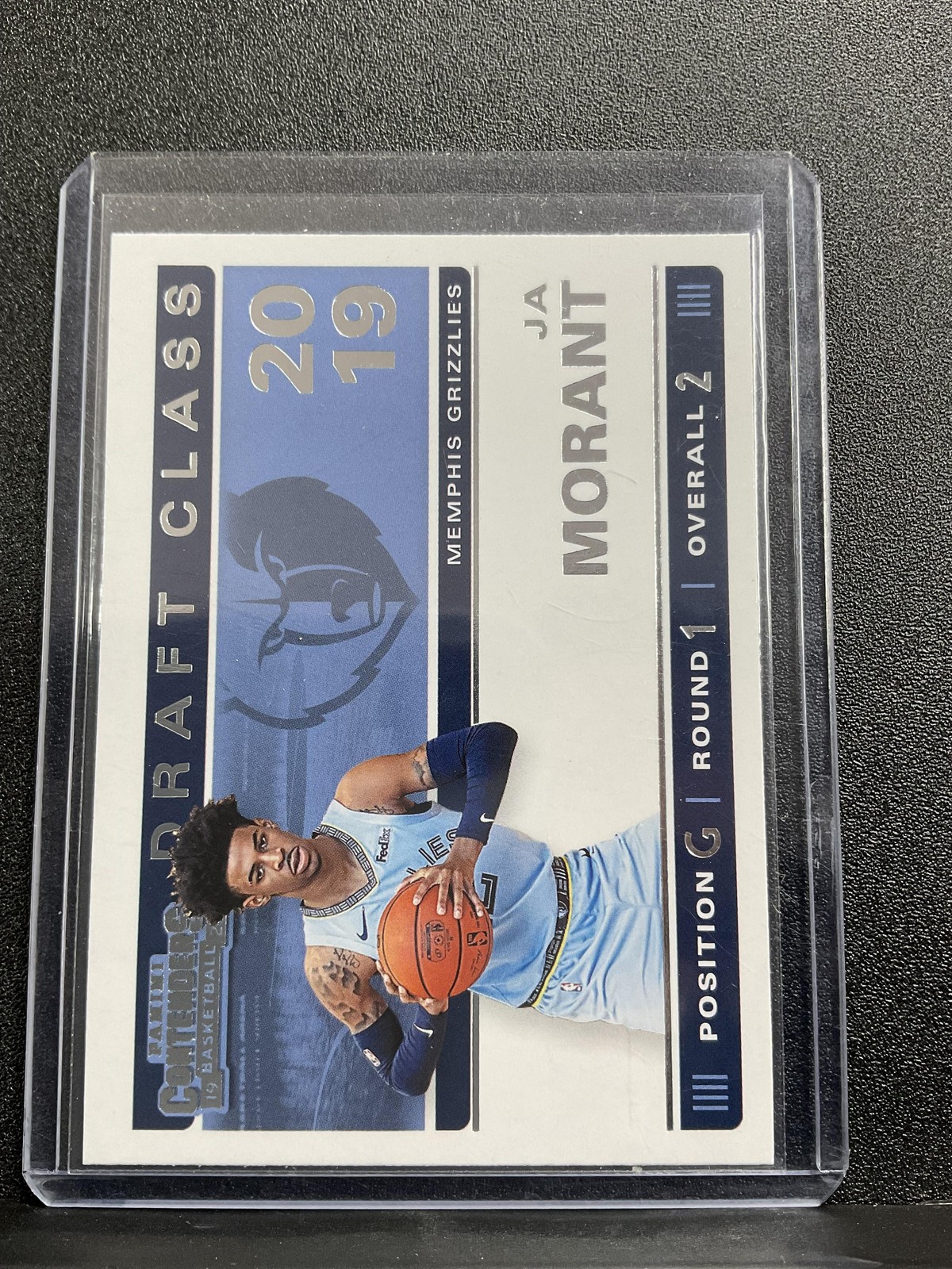 2019-20 Panini Contenders Ja Morant #2 2019 Draft Class Contenders Grizzlies