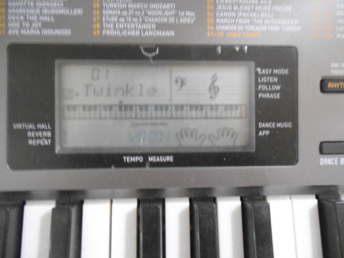 Casio LK-265 Lighted Keyboard With Application Integration