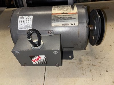 Baldor Reliance EHM3157T Super-E motor, 2HP, 3PH, 230/460V, 1760 RPM, 145T