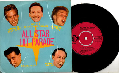 Varrious Artists:All Star Hit Parade-5 Tracks:UK Pye:1962