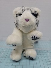 Wowwee White Siberian Tiger Cub Interactive Plush Toy 2008 Excellent Used Cond