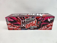 Zero Sugar Code Red Mountain Dew 12 Pack New Logo 12 Cans