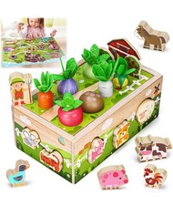 Wooden Sensory Toy Farm Animal