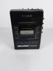 Sony WM-F2081 Walkman Cassette AM/FM Turns On Radio Works - Tape Player Don't