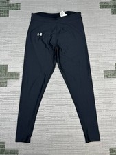 Under Armour Compression Leggings Womens Large Coldgear Black Training