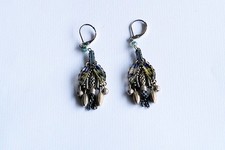 Ayala bar Ohrringe Hänger Neu 5cm lang