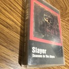Slayer Seasons In The Abyss Cassette Album Thrash Metal Clear Cassette Case — photo 9
