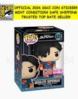 ABSOLUTE SUPERMAN 2026 SDCC EXCLUSIVE FUNKO POP! OFFICIAL CON STICKER! MINT!