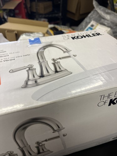Kohler Capilano Bathroom Sink Faucet - Silver (K-R30581-4D-BN) - Picture 4 of 5