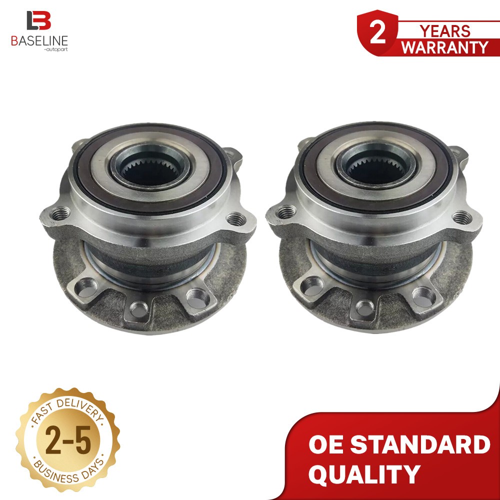 2X Front LH RH Wheel Hub Bearings For Maserati Ghibli Quattroporte AWD 670003580
