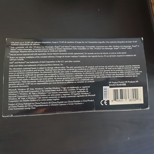 NEW HP Webcam HD-4110 *BNIB* WEB CAM HD 4110 - Photo 5/6