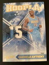 2010-11 Absolute Hoopla Jersey Number Materials Prime Carmelo Anthony ed/5