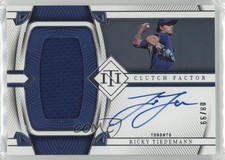 2023 National Treasures Clutch Factor Signatures 8/99 Ricky Tiedemann Auto 1w3