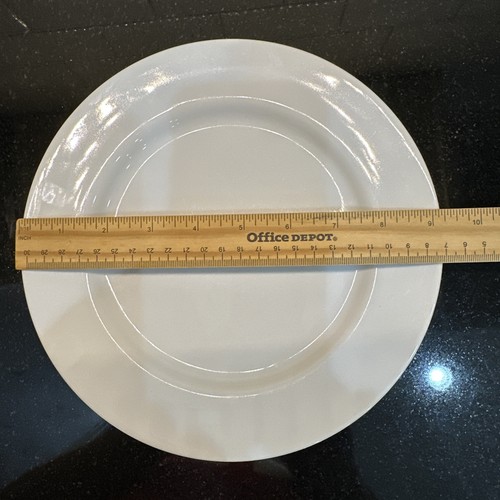"Juego de 6 platos de ensalada herbáceos micáceos súper blancos Emeril by Wedgwood 9-1/4""" - Imagen 19 de 20
