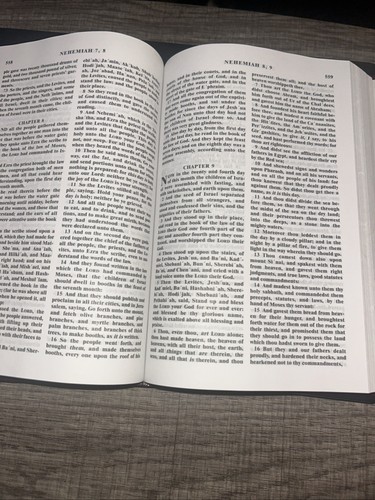 Holy Bible Placed by The Gideons In Memory Burgundy Cover Version - Ships Fast! - Imagen 8 de 9