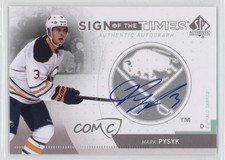 2013-14 SP Authentic Sign of the Times Mark Pysyk #SOT-PS Auto 0f2