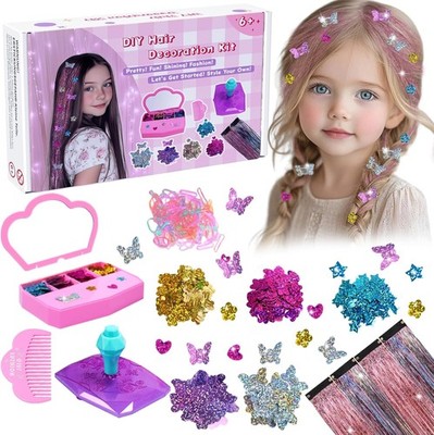AOSITE Haarschmuck Stempel Mädchen Haar Bedazzler mit 10 Pack 