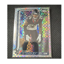 Topps 2025 Chrome Checkerboard Derek Stingley Jr. #116 Houston Texans