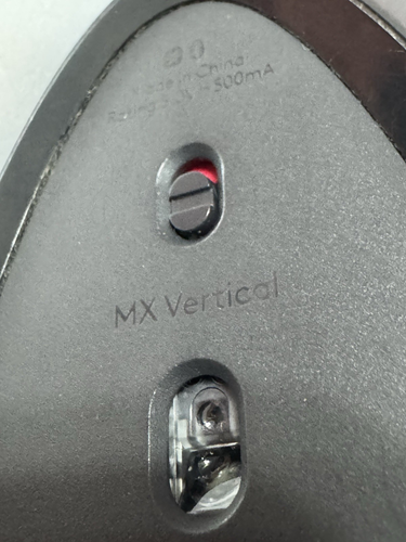 Logitech - MX Vertical Advanced Wireless Optical Ergonomic Mouse - Picture 12 of 12
