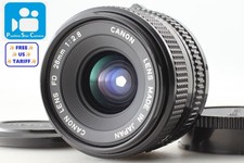   VIDEO    N MINT   Canon New FD NFD 28mm f2.8 MF Wide Angle Lens From JAPAN